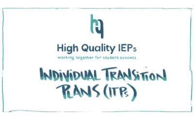 Individual Transition Plans (ITPs) Thumb